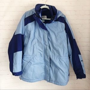 Columbia Blue and Navy Jacket